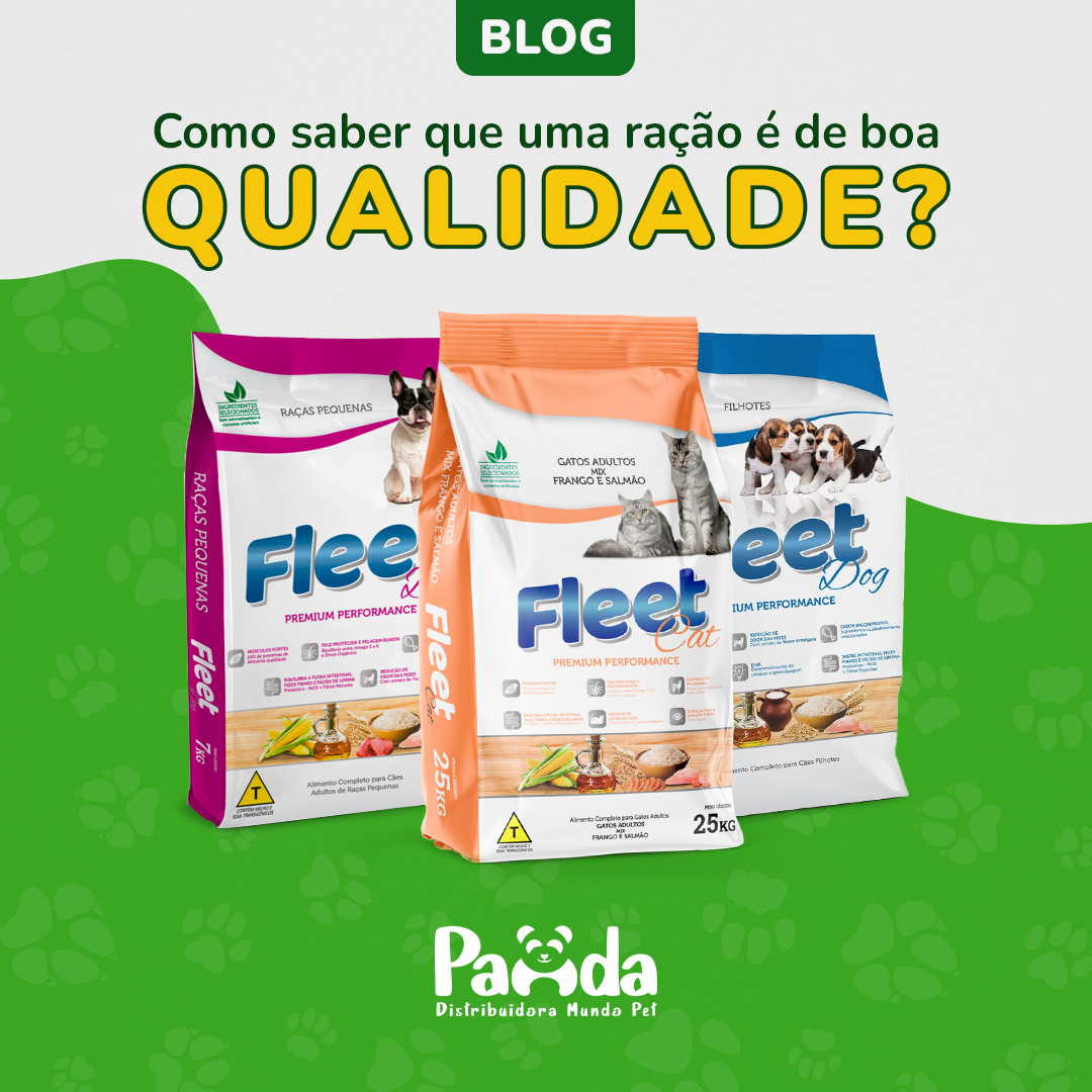 Como saber se uma ração é de boa qualidade?