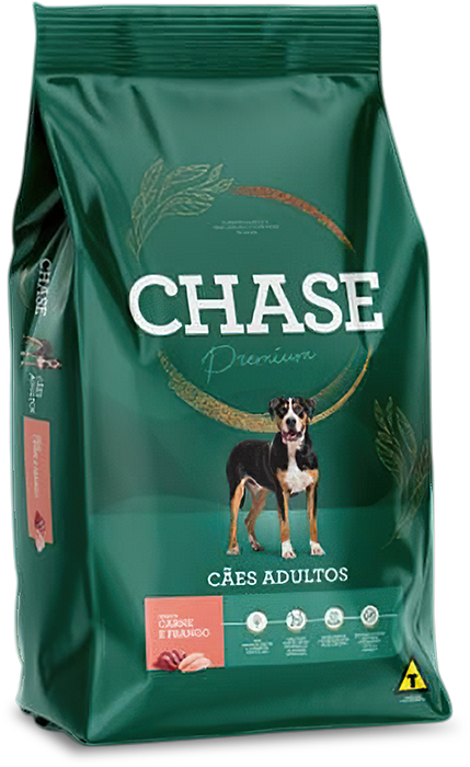 Chase Premium Carne e Frango - 19% de Proteína