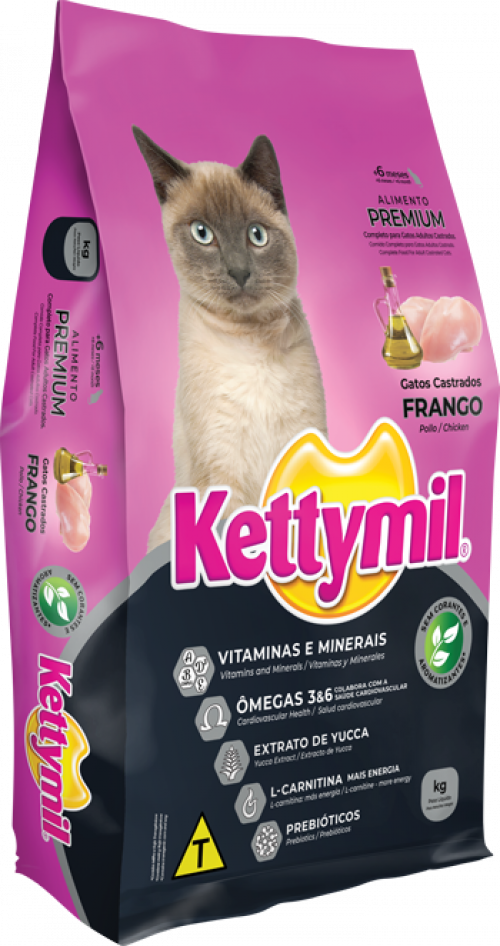 Kettymil Gatos Castrados Frango